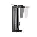 LogiLink EO0030 uchwyt do komputera Uchwyt procesora pod biurkiem Czarny