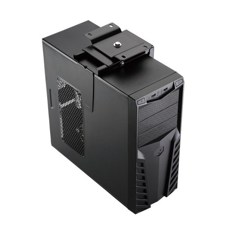 LogiLink EO0030 uchwyt do komputera Uchwyt procesora pod biurkiem Czarny