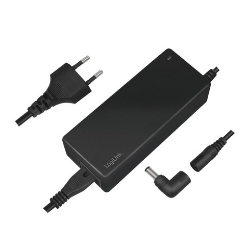 LogiLink PA0215 adapter zasilający/ inwentor Wewnętrzna 90 W Czarny