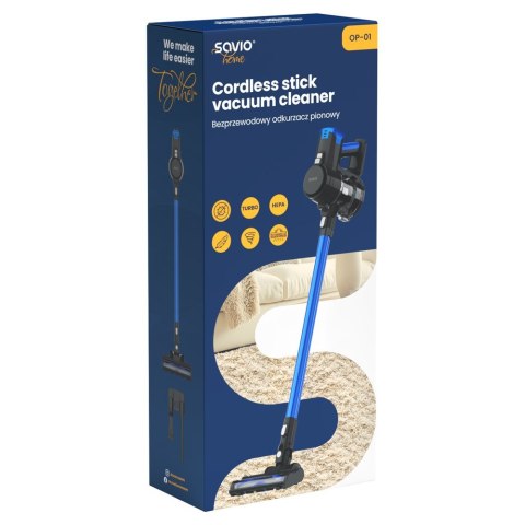 SAVIO Odkurzacz pionowy OP-01, bezprzewodowy