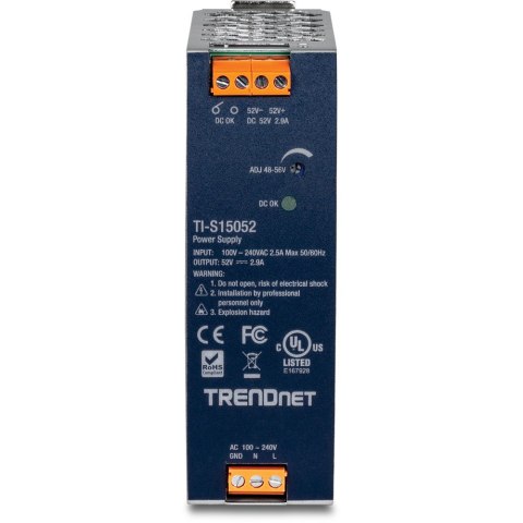 Trendnet TI-S15052 przełącznik Zasilanie
