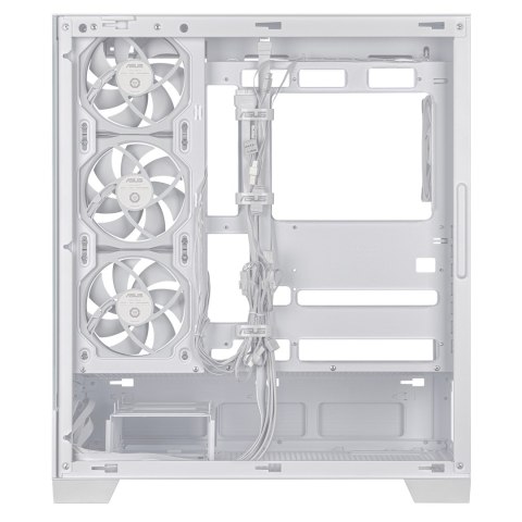 ASUS A31 Plus TG ARGB WHITE Midi Tower Biały