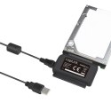 Adapter Logilink USB 2.0 na IDE i SATA 2.5" / 3.5" Czarny (AU0006C)