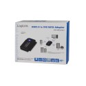Adapter Logilink USB 2.0 na IDE i SATA 2.5" / 3.5" Czarny (AU0006C)