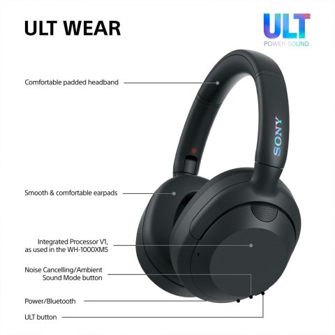 Słuchawki SONY WH-ULT900NB czarne