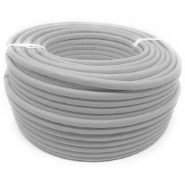 TECHLY Kabel skrętka Cat6a U/UTP drut 305 m 100% Cu szary ITP-Cat6A-RIS305UGT