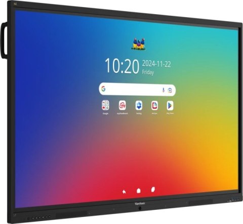 Viewsonic IFP6541 tablica interaktywna 165,1 cm (65") 3840 x 2160 px Ekran dotykowy Czarny