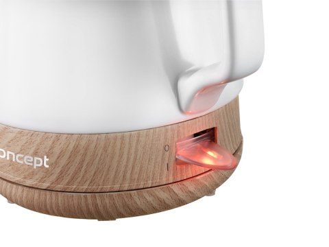 Czajnik elektryczny 1L, biały RK0060 CONCEPT