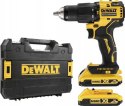 Wkrętarka akumulatorowa DEWALT DCD709D2T-QW