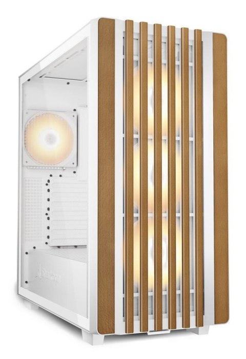 Pokrowiec Sharkoon Rebel C70G RGB ATX 1xSzkło białe