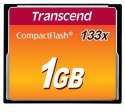 Transcend 1 GB CF 133x Karta pamięci CompactFlash MLC