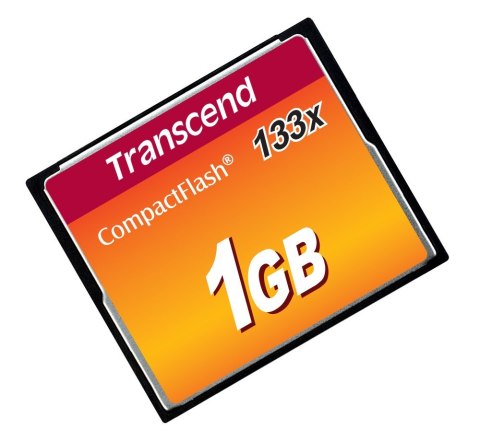 Transcend 1 GB CF 133x Karta pamięci CompactFlash MLC