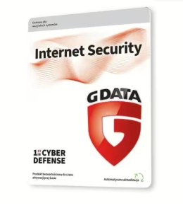 G DATA INTERNET SECURITY 5PC 1 ROK