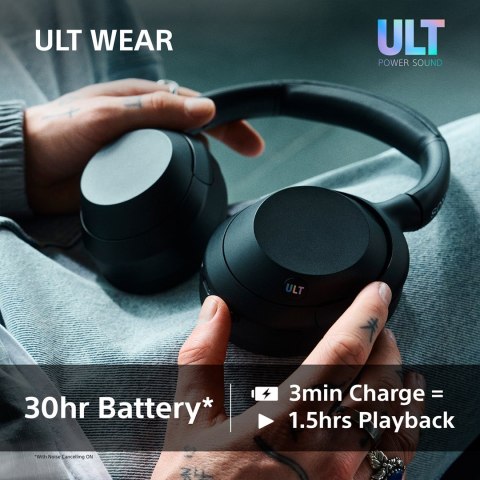 Słuchawki SONY WH-ULT900NB czarne (OUTLET)