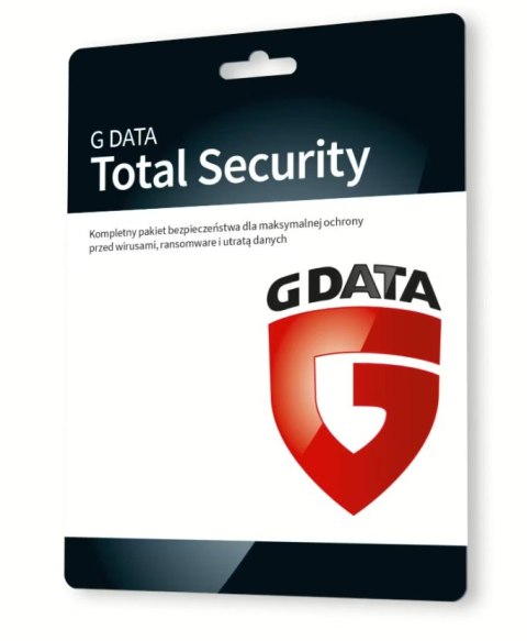 G DATA TOTAL SECURITY 1PC 1 ROK