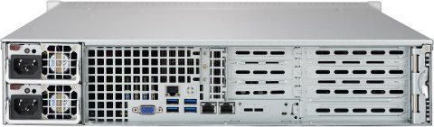 Supermicro CSE-825TQC-R802WB Black 2U SC825TQC SAS3 WIO Chassis w/ Red. 800W PWS