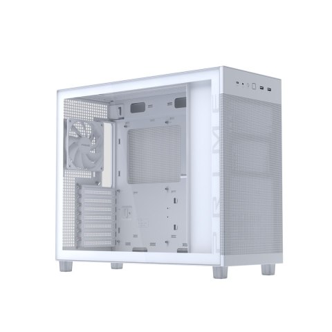 ASUS PRIME AP303 TG White Midi Tower Biały