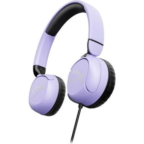 Słuchawki z mikrofonem HYPERX Cloud Mini przewodowy Lawendowy Gaming HeadSet