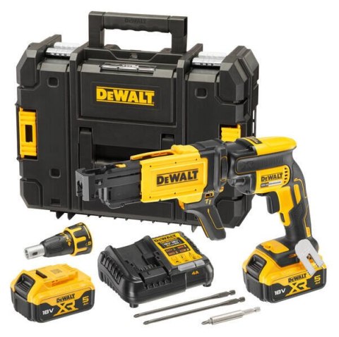 DEWALT 18V XR Wkrętarka do płyt k-g 2 X 5Ah