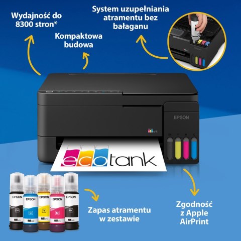 Urządzenie wielofunkcyjne Epson EcoTank L3351