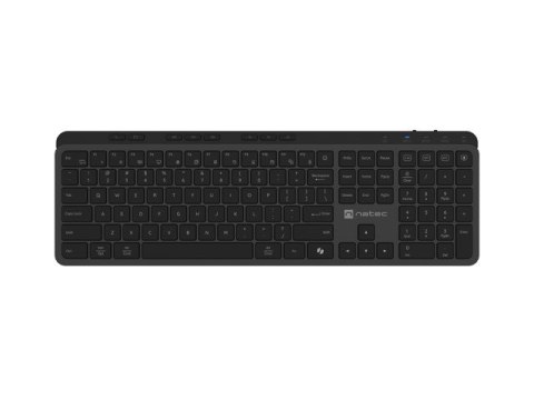 KLAWIATURA NATEC MEDUSA US BEZPRZEWODOWA BT + 2.4GHZ X-SCISSORS SLIM