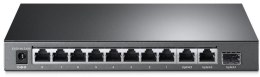 TP-Link TL-SL1311MP przełącznik sieciowy Nie zarządzany Fast Ethernet (10/100) Obsługa PoE Czarny