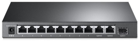 TP-Link TL-SL1311MP przełącznik sieciowy Nie zarządzany Fast Ethernet (10/100) Obsługa PoE Czarny