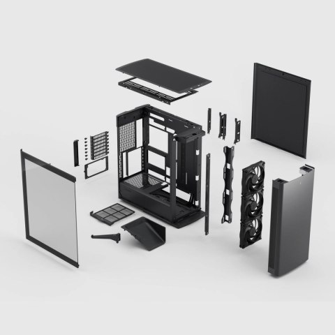 Fractal Design Define One Dark TG Light Tint Midi Tower Czarny