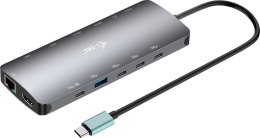 I-TEC C31NANOTRIPLEDOCKPD (Szary /USB Typ C )