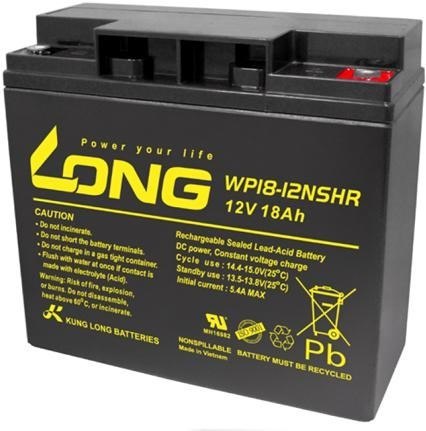 Akumulator AGM LONG 12V 18Ah VdS