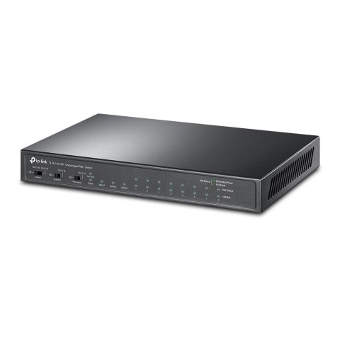 TP-Link TL-SL1311MP przełącznik sieciowy Nie zarządzany Fast Ethernet (10/100) Obsługa PoE Czarny