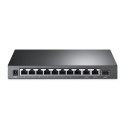 TP-Link TL-SL1311MP przełącznik sieciowy Nie zarządzany Fast Ethernet (10/100) Obsługa PoE Czarny