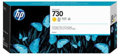 Tusz HP 730 Yellow (P2V70A)