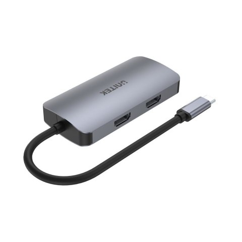UNITEK P5 Trio USB 3.2 Gen 1 (3.1 Gen 1) Type-C Szary