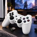 Gamepad bezprzewodowy Esperanza GLADIATOR EGG108W (PC, PS3; kolor biały)