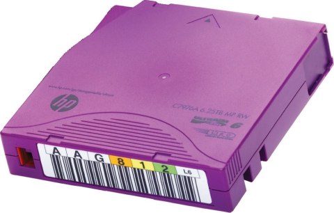 Taśma do streamera HP LTO-6 Ultrium 6.25 TB MP RW C7976A