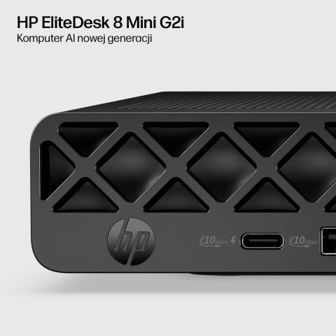 HP EliteDesk 8 Mini G2i AI Ultra 5 322 16GB DDR5 5600 SSD512 Intel Graphics W11Pro 3Y OnSite