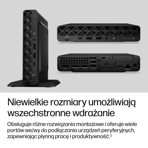 HP EliteDesk 8 Mini G2i AI Ultra 5 322 16GB DDR5 5600 SSD512 Intel Graphics W11Pro 3Y OnSite