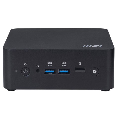MSI Cubi NUC AI+ 2MG-030AT Copilot+ PC Intel Core Ultra 7 258V 32 GB LPDDR5x-SDRAM 1 TB SSD Windows 11 Pro Mini PC Czarny