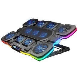 RAMPAGE GAMINGOWA PODSTAWKA CHŁODZĄCA POD LAPTOP GLACIER 14-17