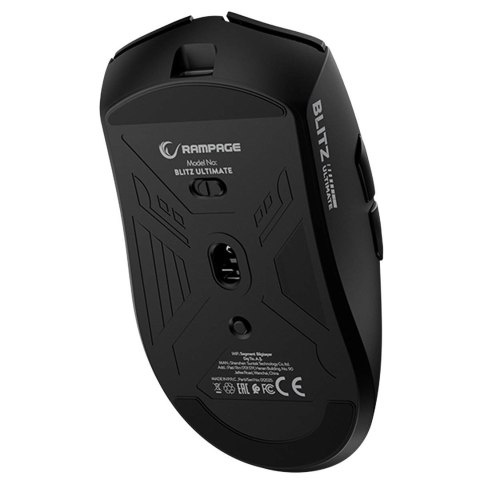 RAMPAGE MYSZ BEZPRZEWODOWA BLITZ ULTIMATE OPTYCZNA 8K 30000DPI PAW3950 TRI-MODE BLACK
