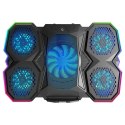 RAMPAGE PODSTAWKA CHŁODZĄCA POD LAPTOP AD-RC14 9-17" RGB