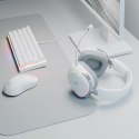 RAMPAGE SŁUCHAWKI BEZPRZEWODOWE NAUSZNE RETSU BT 2.4G RGB WHITE