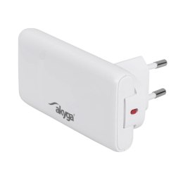 AKYGA ŁADOWARKA 2X USB-C AK-CH-32