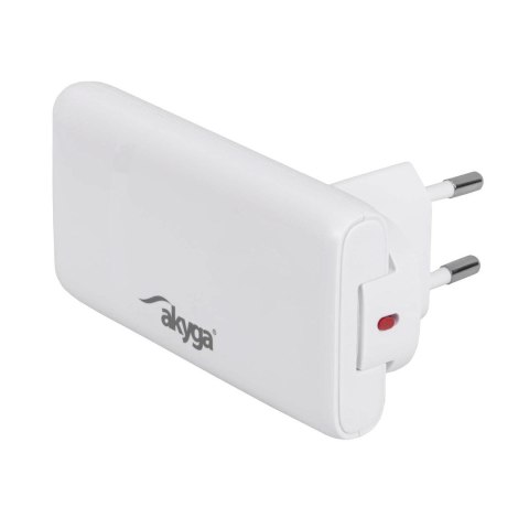 AKYGA ŁADOWARKA USB-A + USB-C AK-CH-31