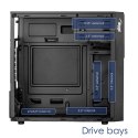AKYGA OBUDOWA MICRO TOWER ATX PORT USB C AK19BK
