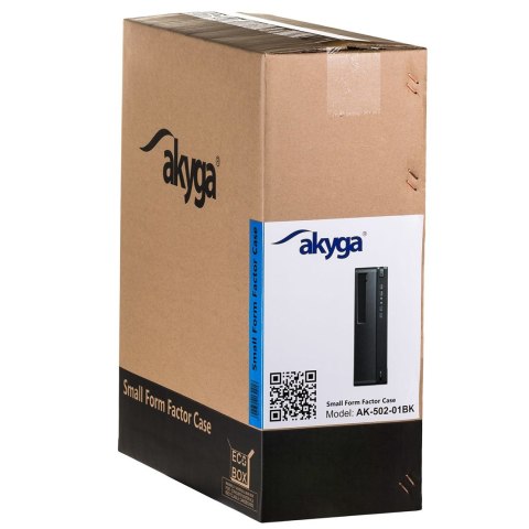 AKYGA OBUDOWA SFF AK-502-02BK