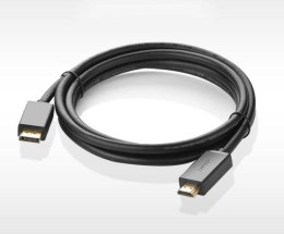 Kabel DisplayPort - HDMI Ugreen DP101 4K 3m - czarny