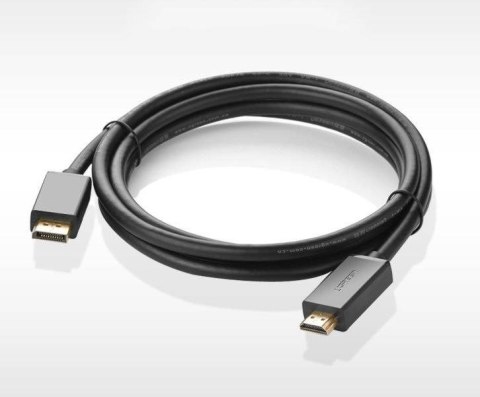 Kabel DisplayPort - HDMI Ugreen DP101 4K 3m - czarny