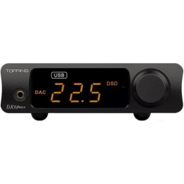 Topping DX3 Pro+ BK - DAC / wzmacniacz słuchawkowy USB